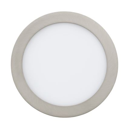 Eglo 31675 - LED χωνευτό φωτιστικό οροφής FUEVA 1 1xLED/16,5W/230V Ø 22,7 cm