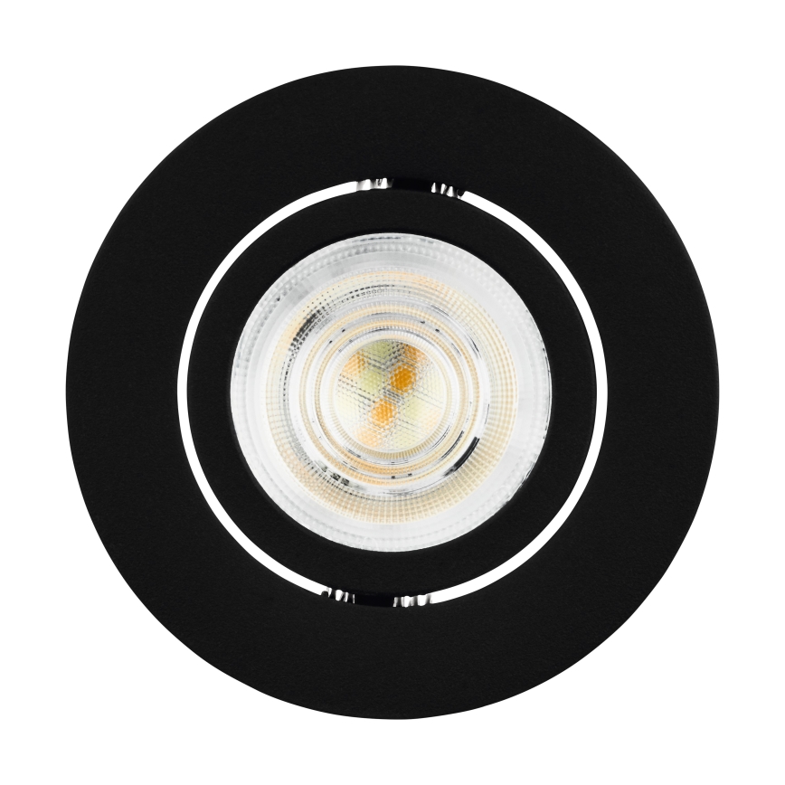 Eglo 31695 - LED RGBW Χωνευτό φωτιστικό οροφής dimming SALICETO-Z LED/4,7W/230V 2700-6500K μαύρο