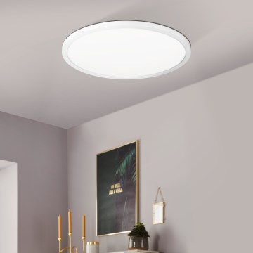 Eglo 31699 - LED RGBW Dimmable φωτιστικό οροφής ROVITO-Z LED/16,5W/230V 2700-6500K λευκό