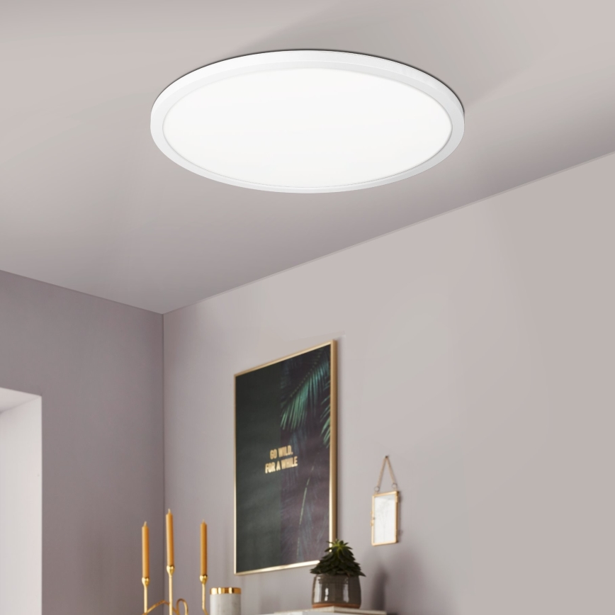 Eglo 31699 - LED RGBW Dimmable φωτιστικό οροφής ROVITO-Z LED/16,5W/230V 2700-6500K λευκό