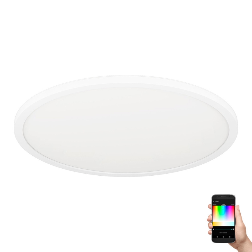 Eglo 31699 - LED RGBW Dimmable φωτιστικό οροφής ROVITO-Z LED/16,5W/230V 2700-6500K λευκό