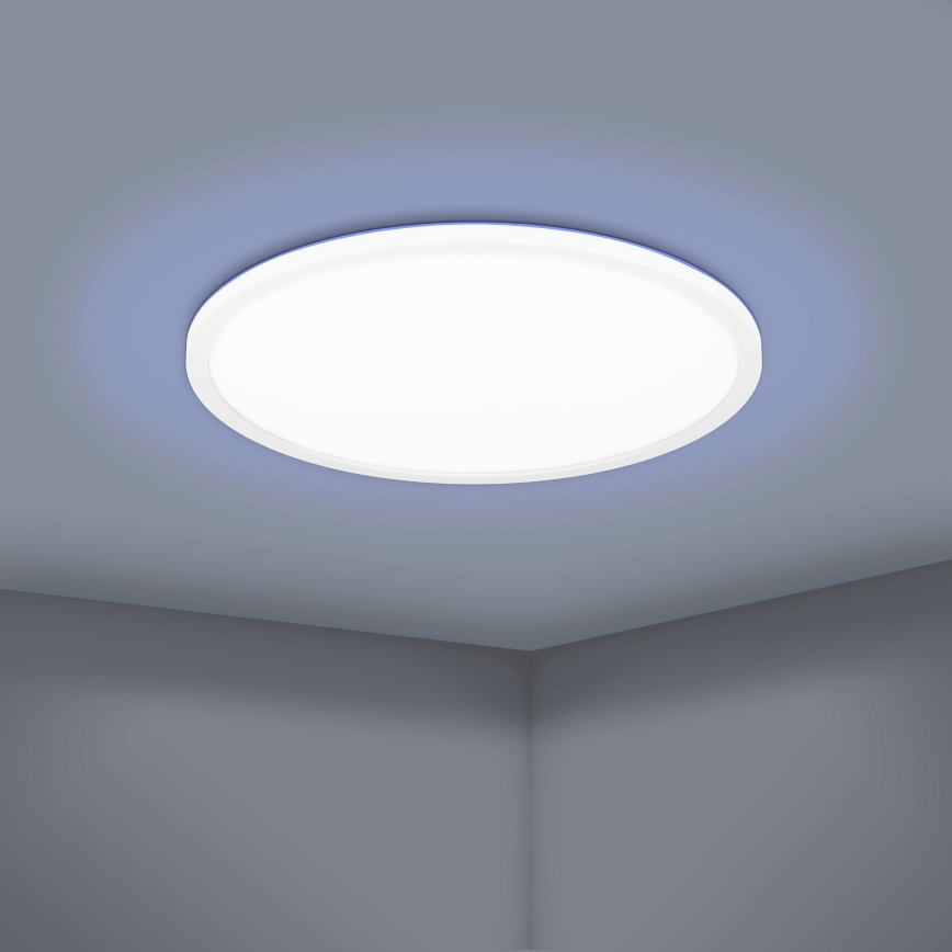 Eglo 31699 - LED RGBW Dimmable φωτιστικό οροφής ROVITO-Z LED/16,5W/230V 2700-6500K λευκό