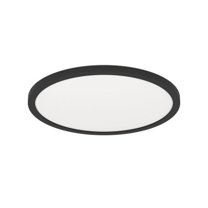 Eglo 31703 - Ρυθμιζόμενο LED RGBW φωτιστικό οροφής ROVITO-Z LED/14,6W/230V 2700-6500K Ø 29,5 cm μαύρο