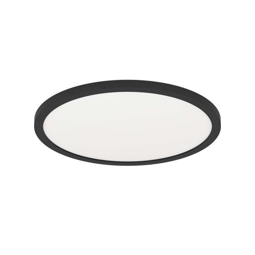 Eglo 31703 - Ρυθμιζόμενο LED RGBW φωτιστικό οροφής ROVITO-Z LED/14,6W/230V 2700-6500K Ø 29,5 cm μαύρο