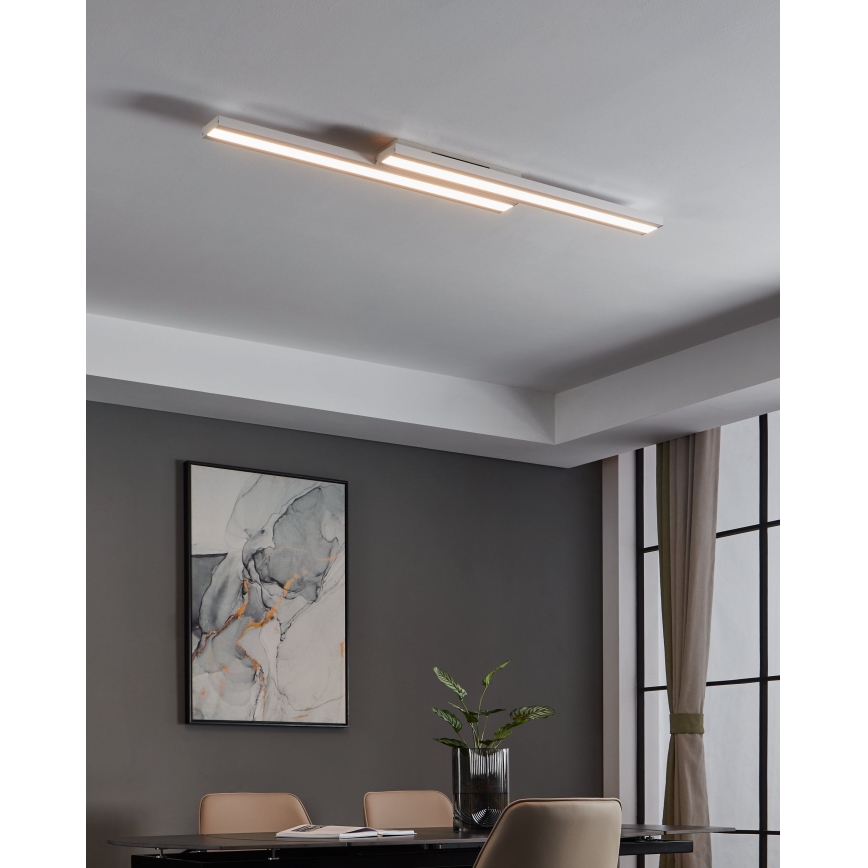 Eglo 31713 - LED RGBW Dimmable φωτιστικό οροφής SALITERAS-Z LED/20,4W/230V 2700-6500K λευκό