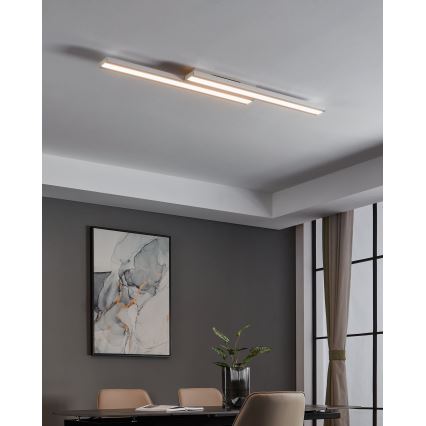 Eglo 31713 - LED RGBW Dimmable φωτιστικό οροφής SALITERAS-Z LED/20,4W/230V 2700-6500K λευκό