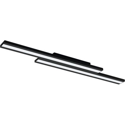 Eglo 31715 - LED RGBW Dimmable φωτιστικό οροφής SALITERAS-Z LED/20,4W/230V 2700-6500K μαύρο
