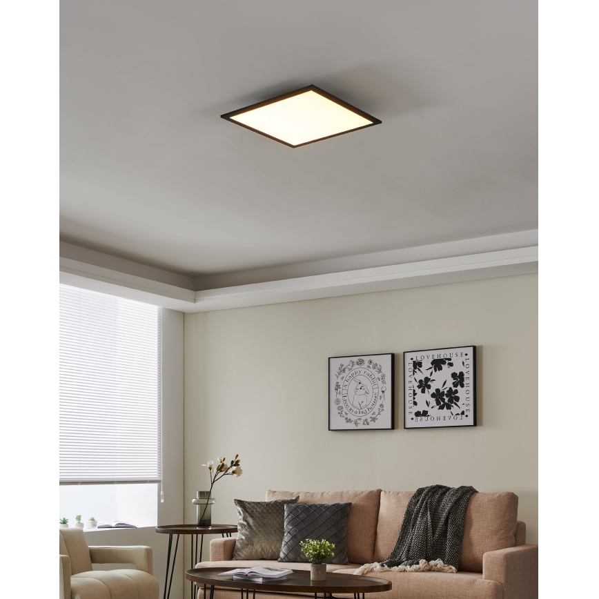 Eglo 31724 - LED Dimmable φωτιστικό οροφής SALOBRENA-Z LED/21,5W/230V 2700-6500K μαύρο