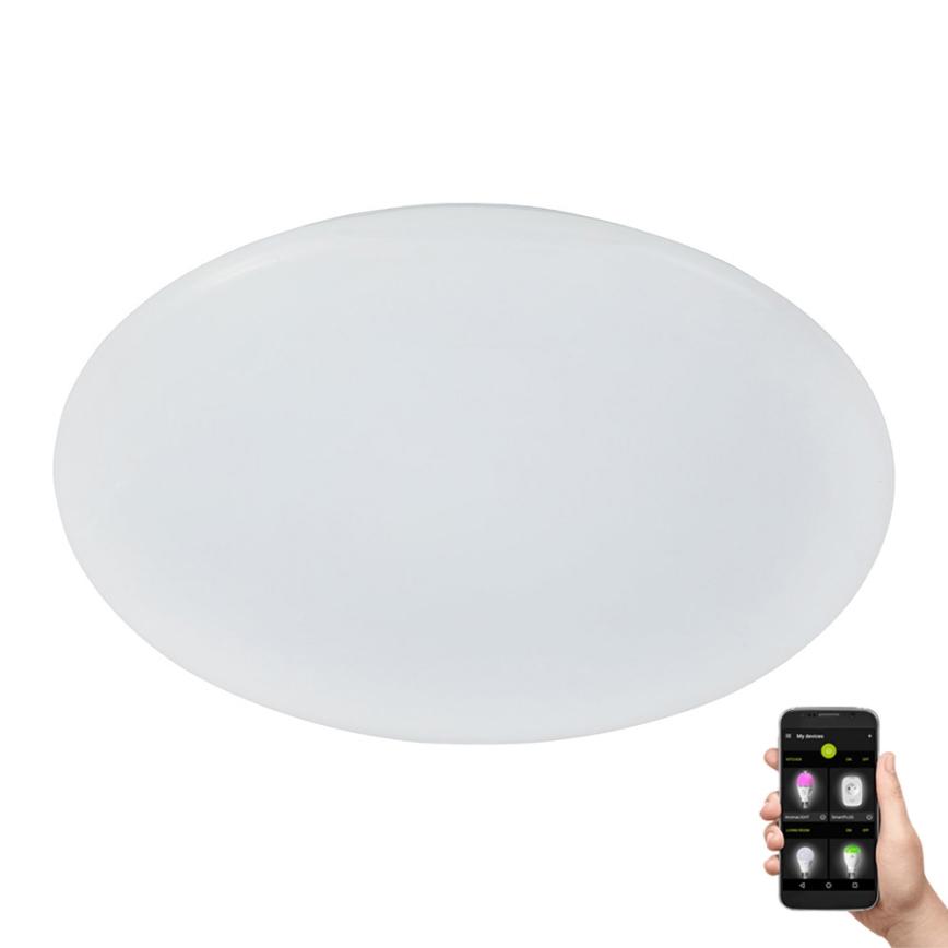 Eglo 31737 - LED Dimmable φωτιστικό οροφής TOTARI-Z LED/19,2W/230V 2700-6500K λευκό
