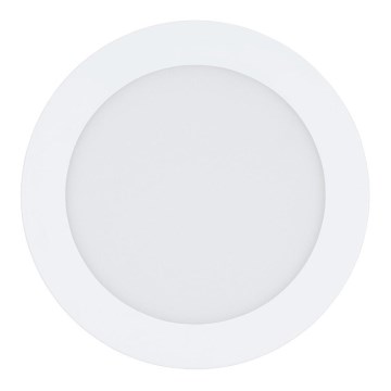 Eglo 31742 - Ρυθμιζόμενο LED χωνευτό φωτιστικό μπάνιου FUEVA-Z LED/10,5W/230V 2700-6500K IP44 λευκό, διάμ. 16,5 εκ.