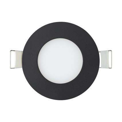 Eglo 31743 - ΣΕΤ 3x LED Dimmable χωνευτό φωτιστικό μπάνιου FUEVA-Z 1xLED/2,8W/230V 2700-6500 IP44 μαύρο
