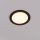 Eglo 31744 - LED Dimmable χωνευτό φωτιστικό μπάνιου FUEVA-Z LED/10,5W/230V 2700-6500K IP44 μαύρο