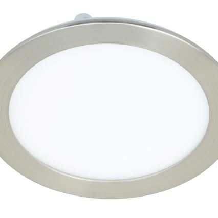 Eglo 31746 - Ρυθμιζόμενο LED εντοιχιζόμενο φωτιστικό μπάνιου FUEVA-Z LED/10,5W/230V 2700-6500K IP44 χρώμιο διάμ. 16,5 cm