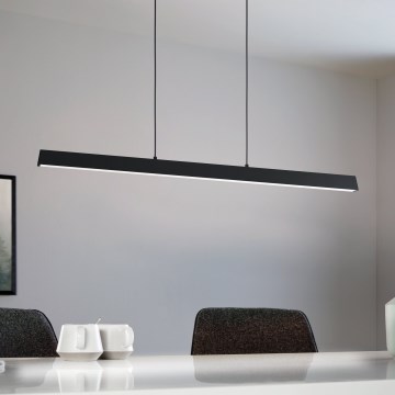 Eglo 31756 - LED RGBW Κρεμαστό φωτιστικό οροφής ντιμαριζόμενο SIMOLARIS-Z LED/35W/230V 2700-6500K μαύρο