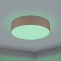 Eglo 31767 - LED RGBW Ρυθμιζόμενο φωτιστικό οροφής ROMAO-Z LED/35W/230V 2700-6500K διάμ. 57 cm ταουπ