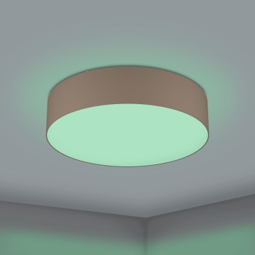 Eglo 31767 - LED RGBW Ρυθμιζόμενο φωτιστικό οροφής ROMAO-Z LED/35W/230V 2700-6500K διάμ. 57 cm ταουπ