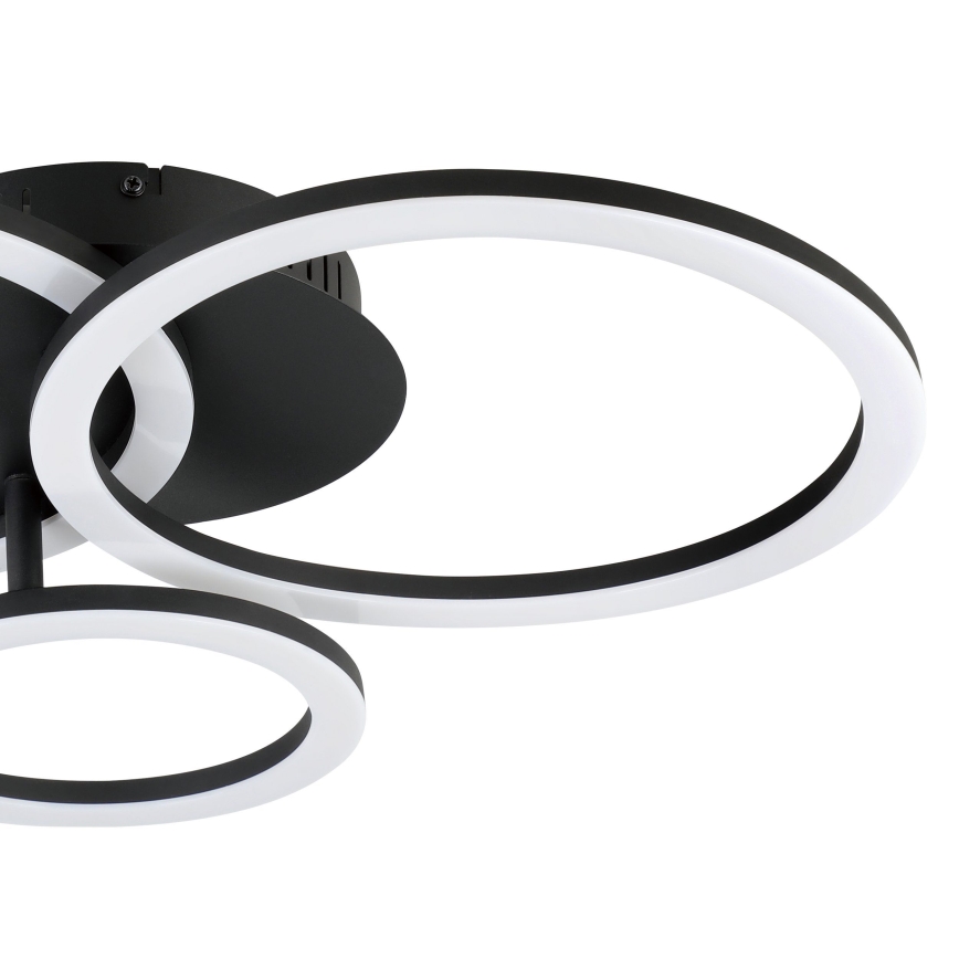 Eglo 31771 - LED Dimmable φωτιστικό οροφής PARRAPOS-Z LED/33W/230V 3000-6500K μαύρο