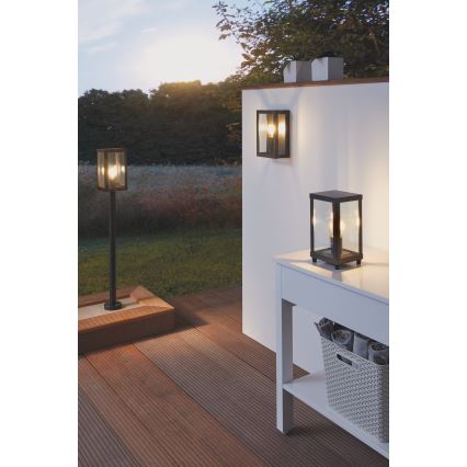 Eglo 31778 - LED RGBW επιτοίχιο φωτιστικό εξωτερικού χώρου με δυνατότητα ρύθμισης ALAMONTE-Z LED/4,9W/230V 3000K IP44 μαύρο