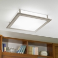 Eglo 31895 - Φωτιστικό οροφής AURIGA 4xE14/25W/230V 30x30 cm ματ χρώμιο