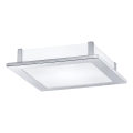Eglo 31896 - Φωτιστικό οροφής AURIGA 4xE14/25W/230V 30x30 cm γυαλιστερό χρώμιο