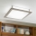 Eglo 31897 - Φωτιστικό οροφής AURIGA 4xE14/40W/230V 38,5x38,5 cm ματ χρώμιο