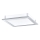 Eglo 31898 - Φωτιστικό οροφής AURIGA 4xE14/40W/230V 38,5x38,5cm γυαλιστερό χρώμιο