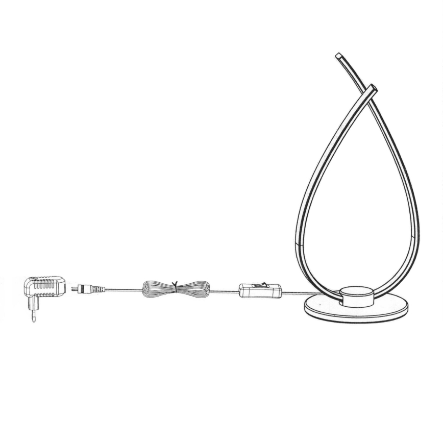 Eglo - Επιτραπέζια λάμπα LED  LED/14W/230V