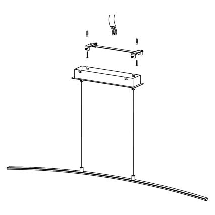 Eglo - Πολύφωτο LED LED/14W/230V