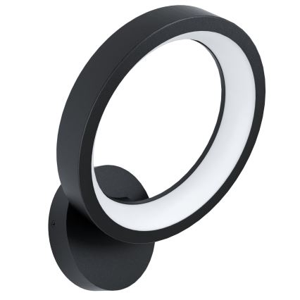 Eglo 32325 - LED RGBW Φωτιστικό τοίχου dimming MARGHERA-C LED/16W/230V 2700-6500K μαύρο