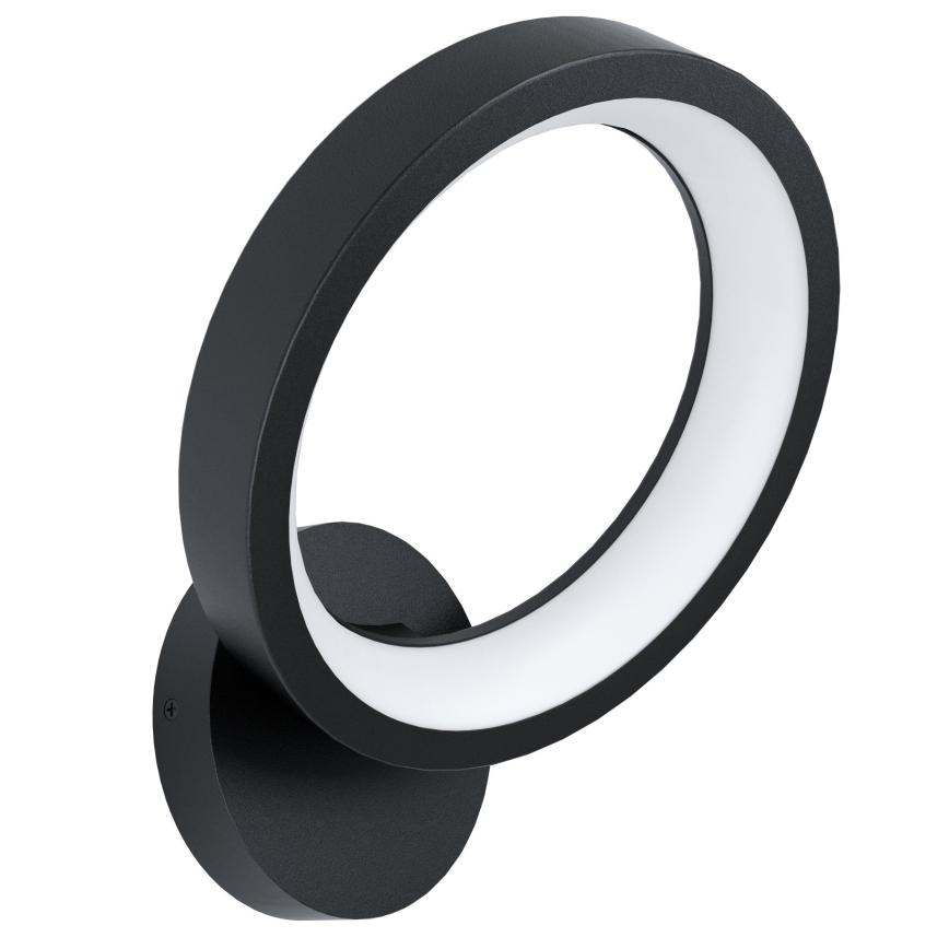 Eglo 32325 - LED RGBW Φωτιστικό τοίχου dimming MARGHERA-C LED/16W/230V 2700-6500K μαύρο