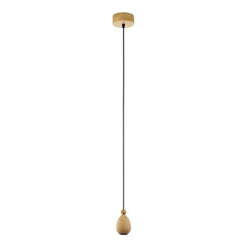 Eglo 32543 - Φωτιστικό οροφής YORTH 1xE27/60W/230V σε απόχρωση δρυός