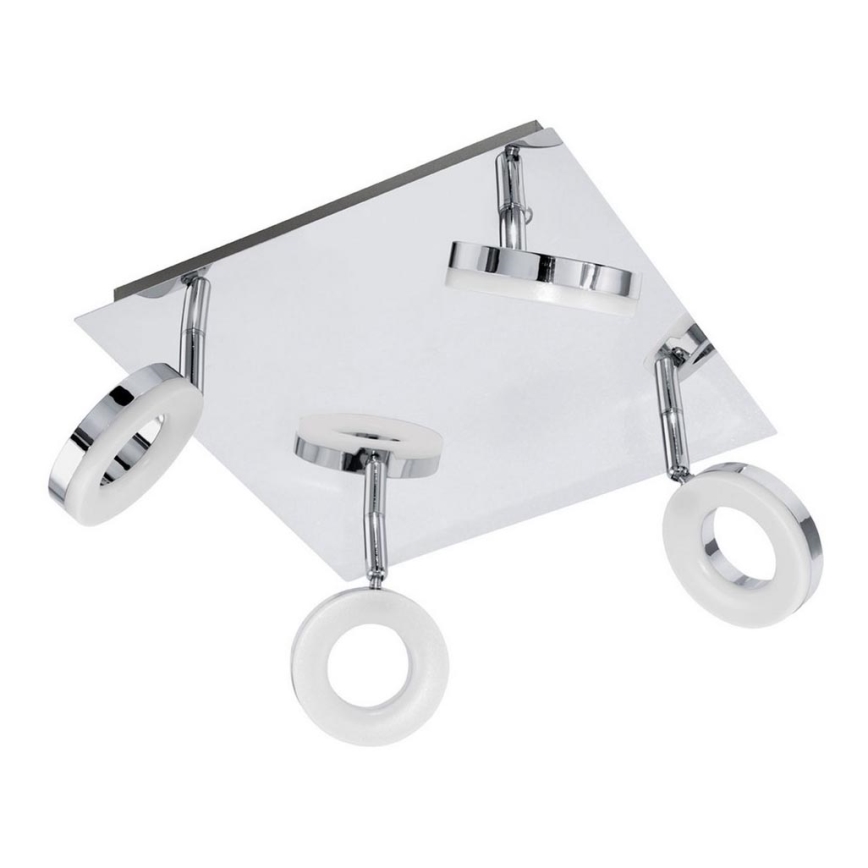 Eglo 32695 - Φως σποτ μπάνιου LED GONARO 4xLED/3,8W/230V IP44