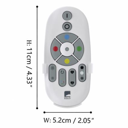 Eglo - τηλεχειριστήριο CONNECT 2xAAA Bluetooth