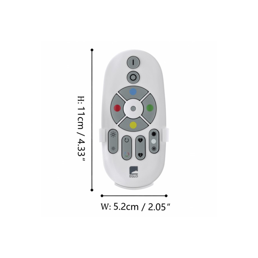Eglo - τηλεχειριστήριο CONNECT 2xAAA Bluetooth