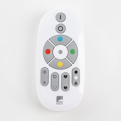 Eglo 32734 - LED RGBW Dimming πλαφονιέρα/χωνευτό πάνελ 2σε1 SALOBRENA-C LED/34W/230V λευκό + τηλεχειριστήριο