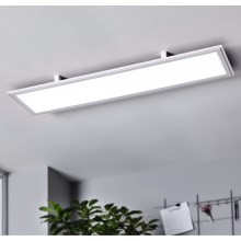 Eglo 32734 - LED RGBW Πάνελ οροφής ντιμαριζόμενο SALOBRENA-C LED/34W/230V λευκό + τηλεχειριστήριο