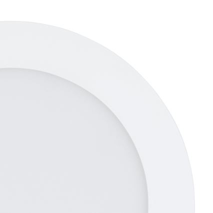 Eglo - LED RGB ρυθμιζόμενο εντοιχισμένο φωτιστικό οροφής FUEVA-C LED/10,5W/230V Ø 17 cm