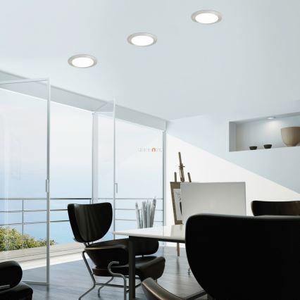 Eglo - LED RGB Ρυθμιζόμενο χωνευτό φωτιστικό FUEVA-C LED/10,5W/230V pr. 17 cm