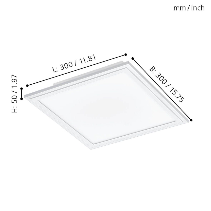 Eglo - Φωτιστικό οροφής LED LED/16W/230V