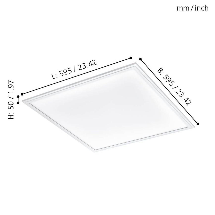 Eglo - LED Φωτιστικό οροφής LED/40W/230V