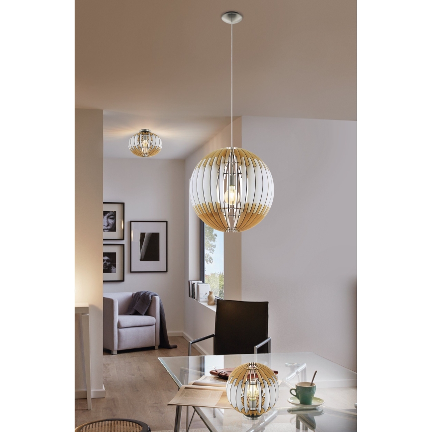 Eglo 32844 - Φωτιστικό οροφής OLMERO 1 1xE27/60W/230V