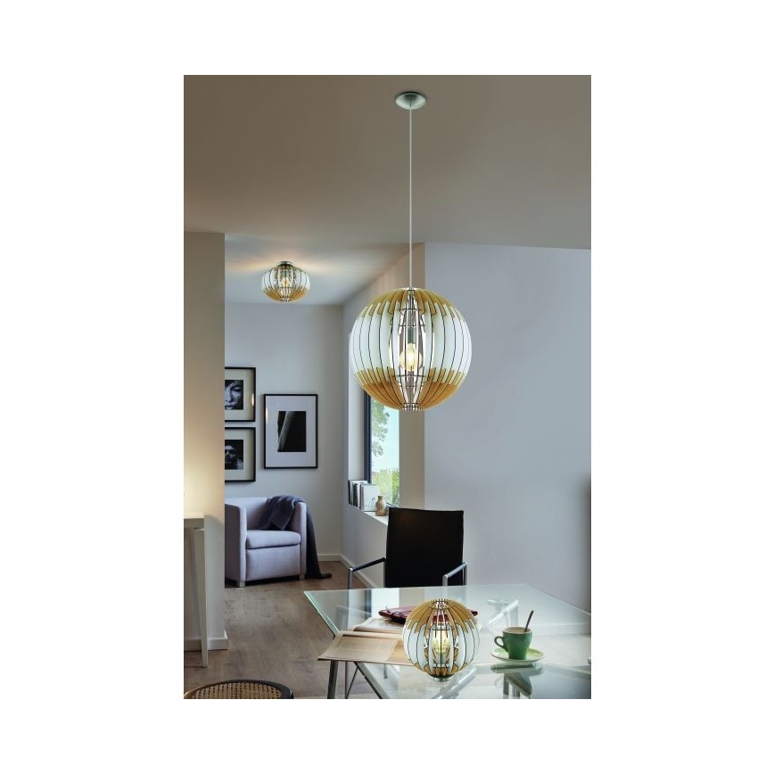 Eglo 32848 - Επιτραπέζια λάμπα OLMERO 1xE27/60W/230V