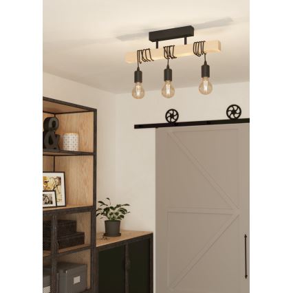 Eglo - Συνδεδεμένο πολύφωτο TOWNSHEND 3xE27/60W/230V