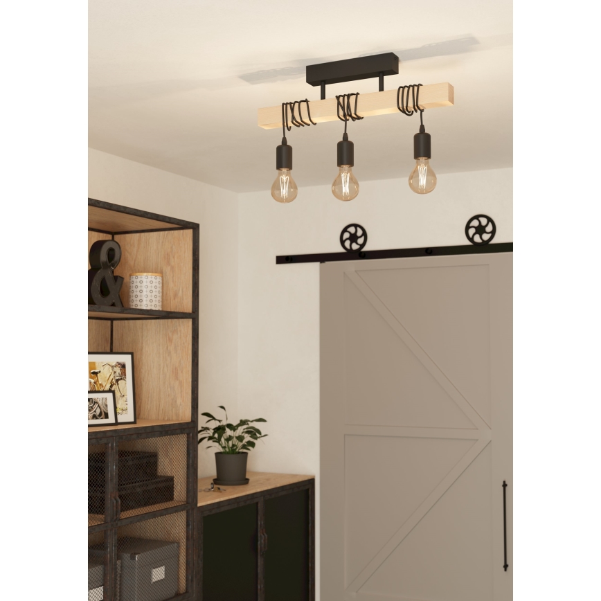 Eglo - Συνδεδεμένο πολύφωτο TOWNSHEND 3xE27/60W/230V