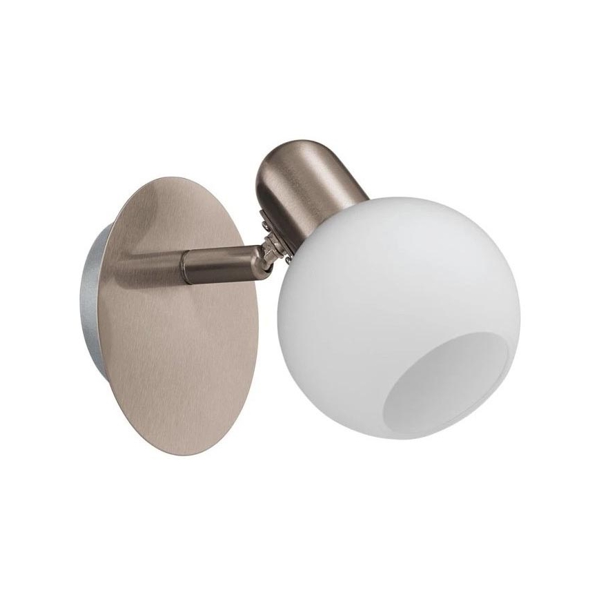 Eglo 32925 - Ρυθμιζόμενο επιτοίχιο σποτ LED COMBA 1xE14/6W/230V, ματ χρώμιο