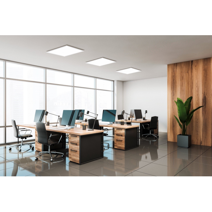 Eglo - LED Ρυθμιζόμενο πάνελ LED-RGBW/21W/230V με τηλεχειριστήριο