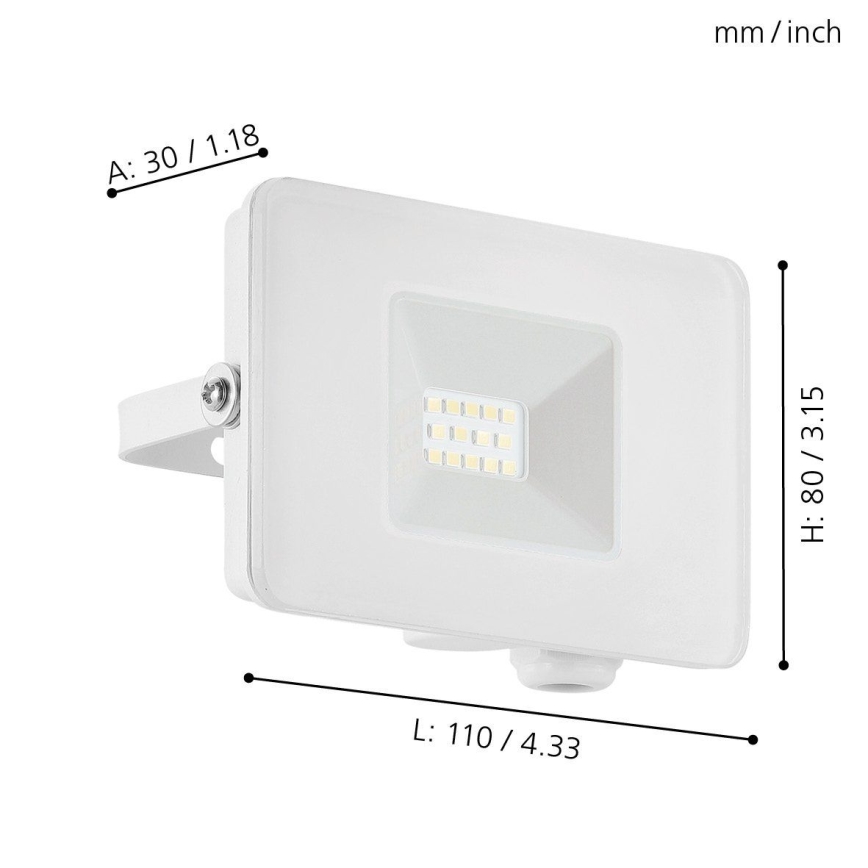 Eglo - Προβολέας LED LED/10W/230V IP65