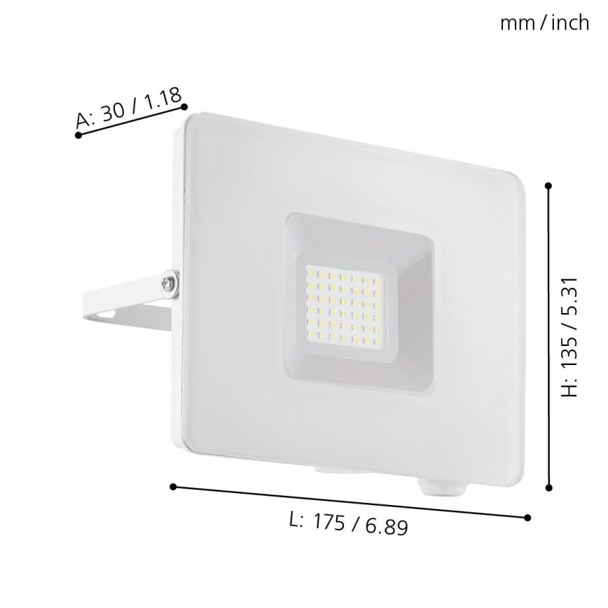 Eglo - Προβολέας LED LED/30W/230V IP65
