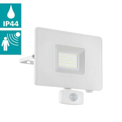 Eglo - Προβολέας LED με αισθητήρα LED/50W/230V IP44