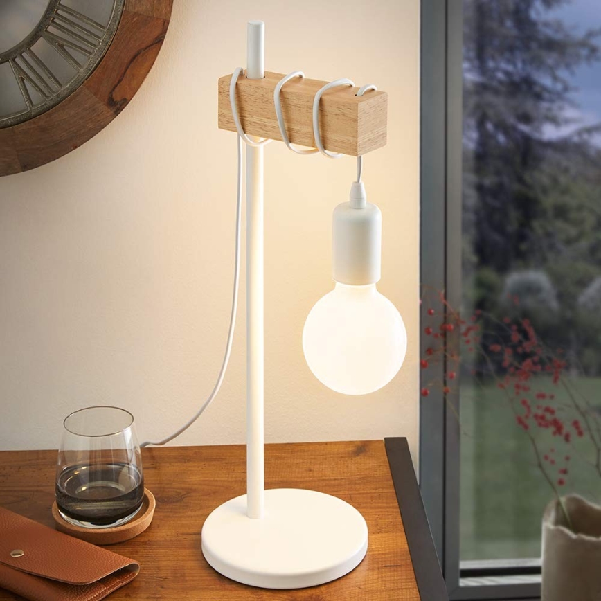 Eglo - Επιτραπέζια λάμπα TOWNSHEND 1xE27/10W/230V
